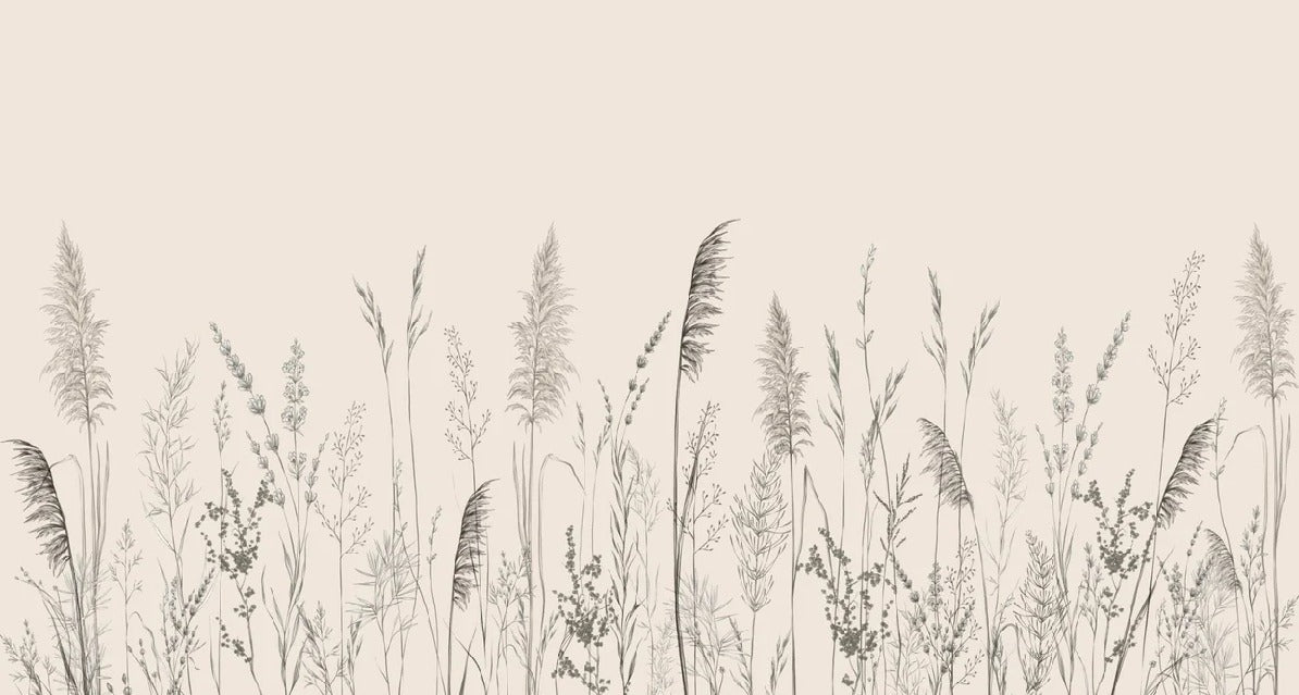 Wild Meadow Panoramic Wallpaper