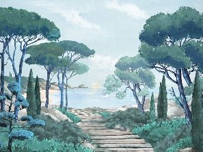 Wallpaper stroll in the calanques