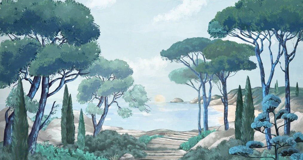 Wallpaper stroll in the calanques