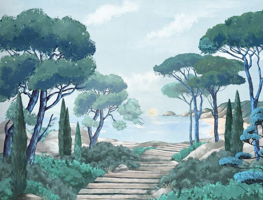 Wallpaper stroll in the calanques