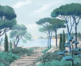 Wallpaper stroll in the calanques