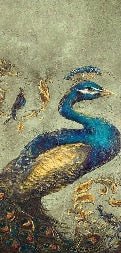 Vintage Peacock wallpaper