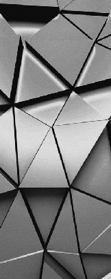3D black perspective gold wallpaper