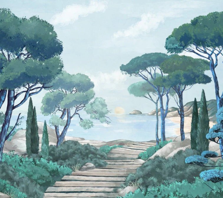 Wallpaper stroll in the calanques