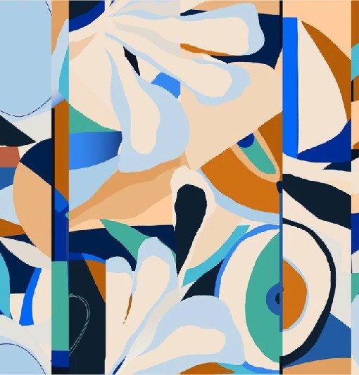 Vibrant abstract wallpaper