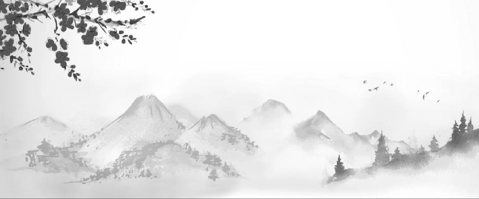 Zen minimalist landscape wallpaper