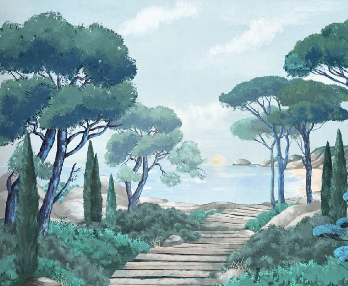 Wallpaper stroll in the calanques