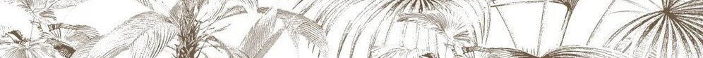 Monochrome engraving tropical wallpaper