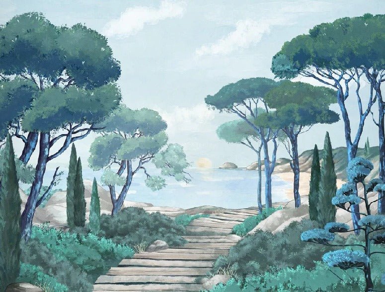 Wallpaper stroll in the calanques