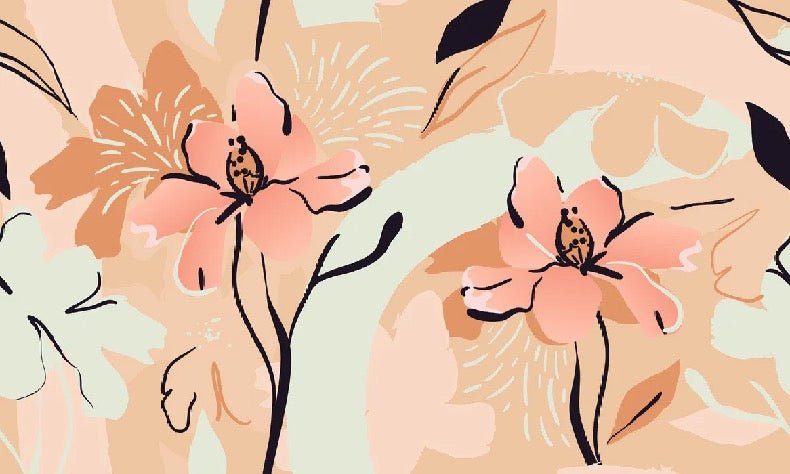 Yoga meditation flower wallpaper