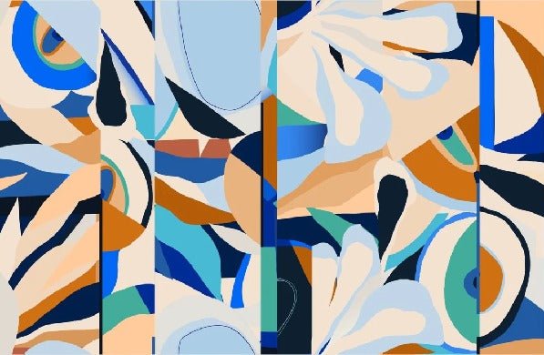 Vibrant abstract wallpaper
