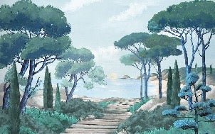 Wallpaper stroll in the calanques