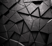 3D Black Perspective Wallpaper