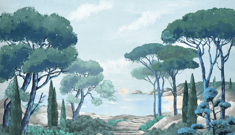 Wallpaper stroll through the calanques