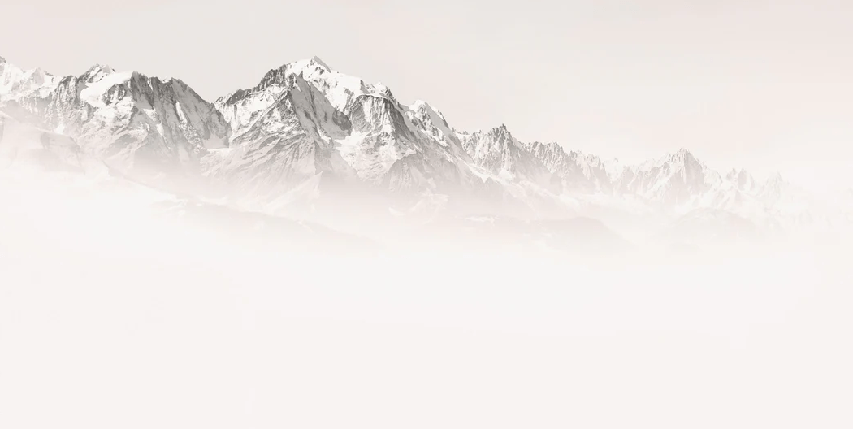Nebliger Morgen Mont Blanc Wallpaper