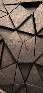 3D black rust perspective wallpaper
