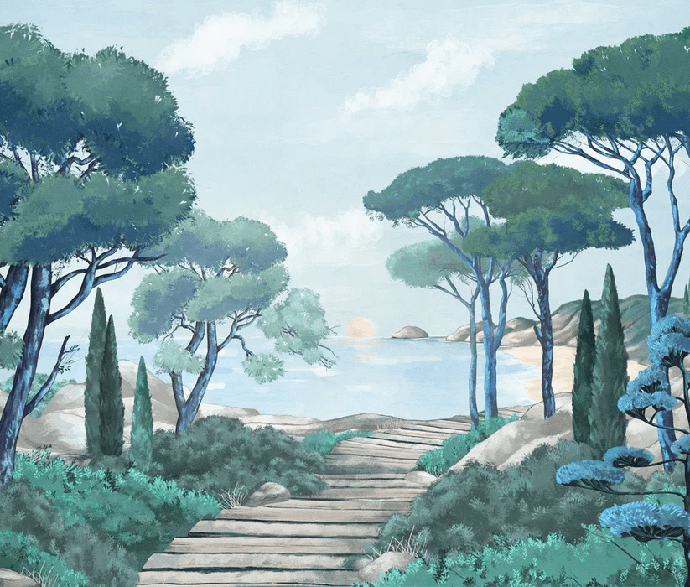 Wallpaper stroll through the calanques