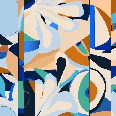 Vibrant abstract wallpaper