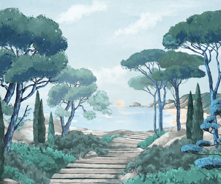 Wallpaper stroll through the calanques