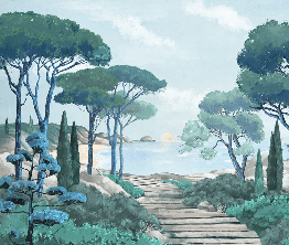 Wallpaper stroll through the calanques