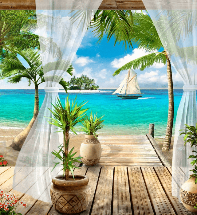 Windows Sea Wallpaper