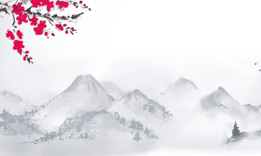 Minimalist Zen landscape wallpaper