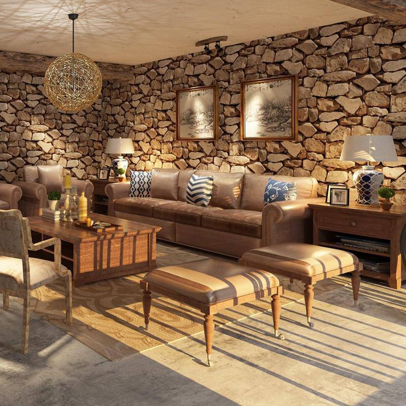 Natural stone wallpaper