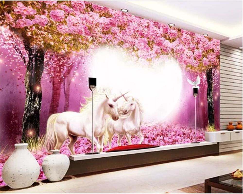Enchanted Forest Wallpaper Unicorn