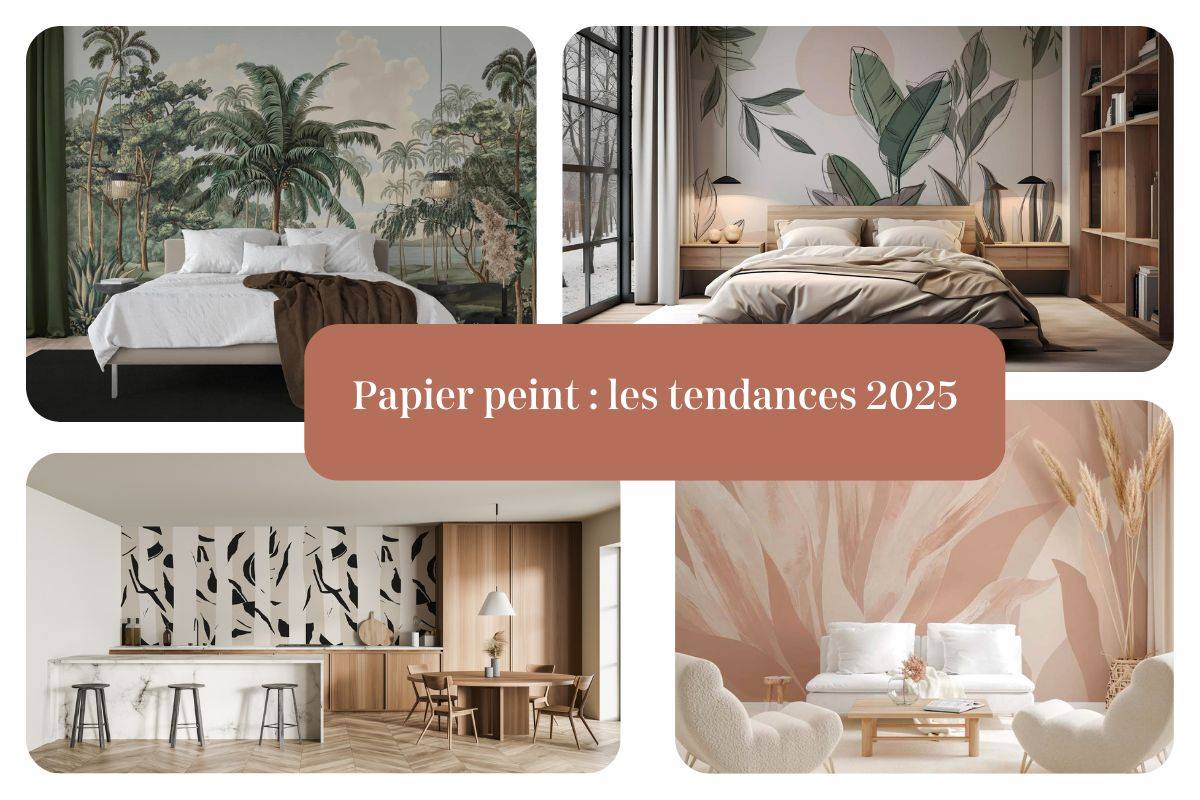 papier peint tendance 2025