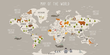 Children's panoramic wallpaper