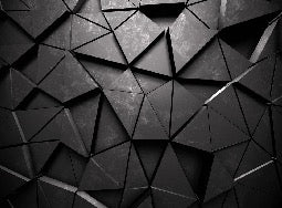 Papier peint 3D Black Perspective, XXL, tendance