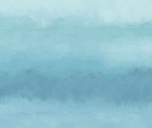 Papier peint panoramique dégradé bleu