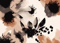 Hypnotic flower wallpaper