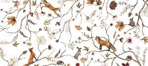 Papier peint enfant forêt aventure