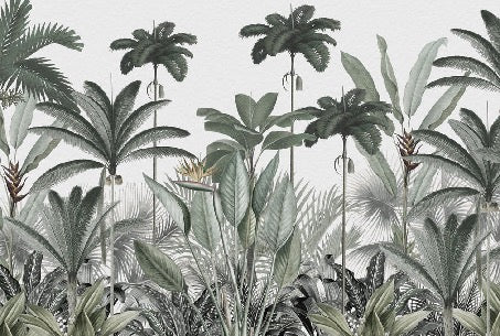 Papier peint panoramique jungle tree