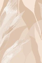 Papier peint étoffe florale beige, XXL, tendance