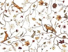 Papier peint enfant forêt aventure, XXL, tendance