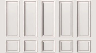 Papier peint panoramique moulure Haussmanienne, XXL, tendance