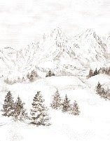 Papier peint montagne massif des Alpes