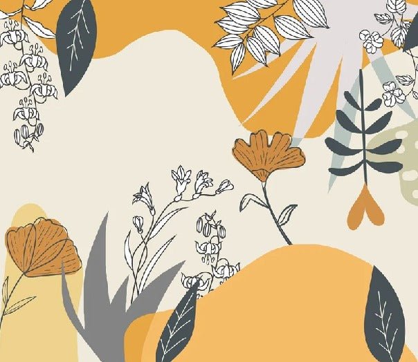 Trendy kitchen wallpaper