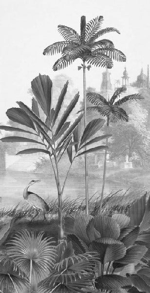 Papier peint panoramique ombres sauvages, XXL, tendance