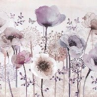 Papier peint Fleur Parme