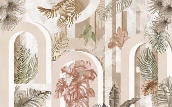 Papier peint tendance arche sépia, XXL, tendance