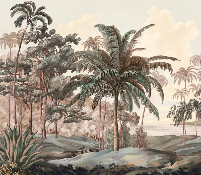 Papier peint paysage Célèbes terra
