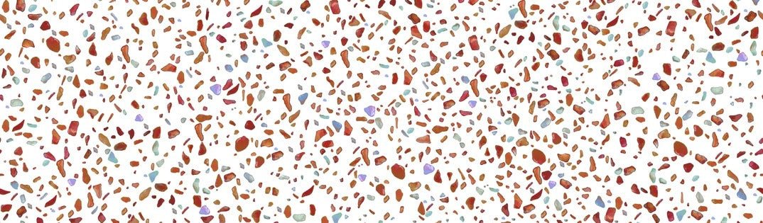 Papier peint effet terrazzo