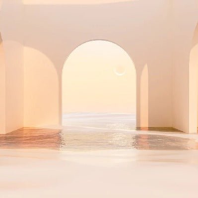 Papier peint panoramique design sunset arch