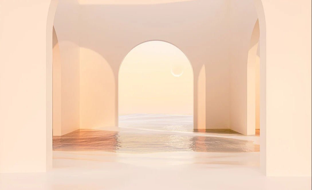Papier peint panoramique design sunset arch