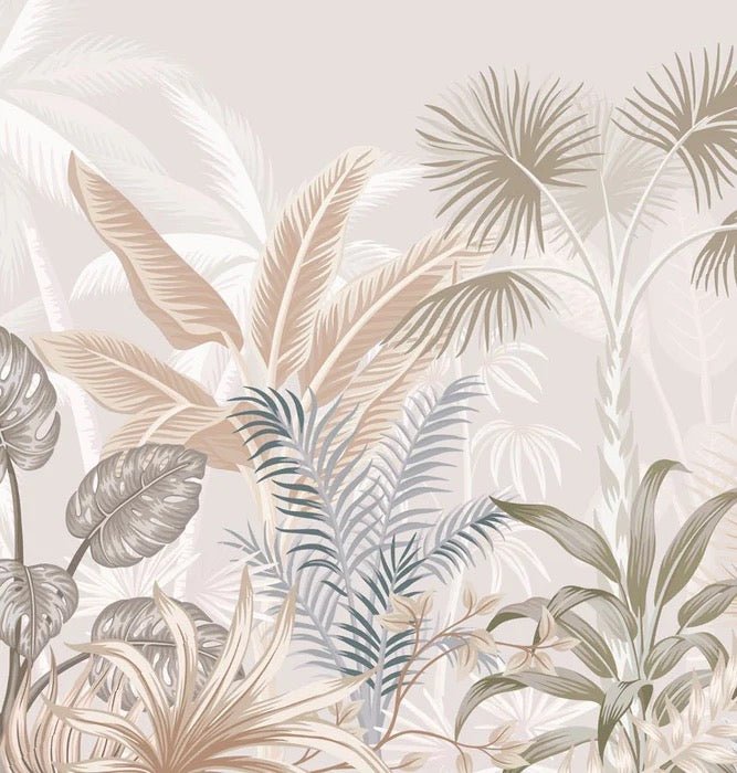 Papier peint panoramique jungle terracotta, XXL, tendance