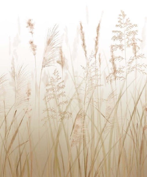 Wheat field flower wallpaper