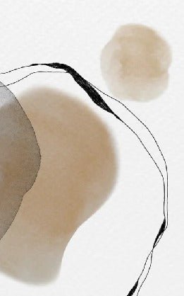 Papier peint panoramique cercle